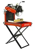 Husqvarna MS355 Portable Masonry Saw with 2 HP Electric, Includes Superior Premium 14-Inch MI5 Diamo
