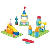 バンダイ(BANDAI) しまじろう アクションブロックシリーズ すべりだいとブランコのこうえんブロックセット 対象年齢 3才以上