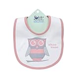 (アンダーザナイル) Under The Nile ビブ オウル ピンク オーガニックコットン