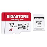 【Switch 1専用】 GIGASTONE マイクロsdカード 32GB Gaming Plus フルHD microSDHC U1 C10 90MB/s UHS-I Full HD 動画 SDアダプター1枚付き【5年保証】