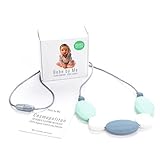 BEBE by Me 'Cosmopolitan' Hard + Soft + Cushy Beads All-in-1 Teething Necklace [並行輸入品]