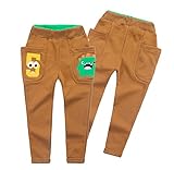 PANCY 子供服 ロングパンツ キッズ 子ども 春 秋 綿 長ズボン スウェットパンツ パンツ 男の子 女の子 ベビー 裏毛 おしゃれ カジュアル ファッション 可愛い 動物柄 恐竜 プレゼント 4