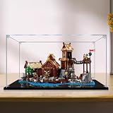 アクリルディスプレイボックス、レゴ21343 Village Tribesキットに対応。コレクターギフトディスプレイボックス、オーガナイザー(ボックスのみ)(2mm、透明)
