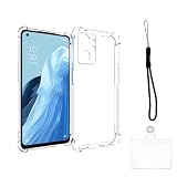 zbseeky OPPO Reno9 A / Reno7 A 用 ケース クリア OPPO Reno9 A / Reno7 A 用 カバー 黄ばみ防止 四隅强化保護 軽薄である TPU 保護カバー OPPO Reno9 A / Reno7 A 用 スマホケース 耐衝撃 衝撃吸収