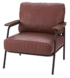 1人掛けソファ レザーソファ ソファー sofa 合成皮革 ソフトレザー リビング デザイン ビンテージ ヴィンテージ レトロ アメリカン HS-954