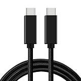 高速データ転送ケーブル USB3.2 gen2 Type C to Type C 20Gbps 100W 1m 4K 急速充電 20V 5A Cable CtoC データ転送