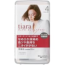 カラーリング・白髪染め tiara TREATMENT COLOR RINSE tiara Treatment Color Rinse 資生堂ティアラ - メルカリ