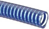 Continental ContiTech Blue PVC Water Suction/Discharge Hose, 29inHg Vacuum Rating, 89psi Working Pre