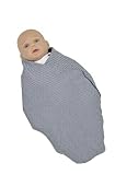 Hoppediz Cuddle Cloth 90 x 90 cm Striped by Hoppediz
