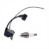 QHALEN Stihl Ms170 Ms180 017 018チェーンソー1130 400 1302用点火コイル点火プラグ