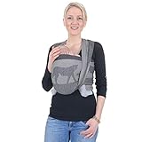Hoppediz Woven Baby Sling (Jacquard Masasi, 5.40 m) by Hoppediz