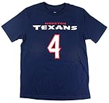 Deshaun Watson Houston Texans # 4 Youth Mainliner Player TシャツNavy