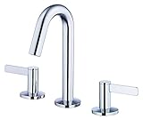 Danze D304130 Amalfi Two Handle Mini-Widespread Lavatory Faucet, Tumbled Bronze [並行輸入品]