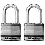 MASTERLOCK CO M5XTLFCCSEN 2 Pack, 2", Laminated Padlock [並行輸入品]