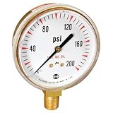 Welding & Compressed Gas Gauges - us 2-1/2x400 gauge164289a p-612k [並行輸入品]