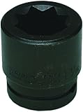 Wright Tool #6878 8-Point Double Square Impact Railroad Socket by Wright Tool