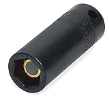 スナップオン 12mm ソケット 磁石付き-スプリング式 差込み角:3/8インチ ディープ 6ポイント  【並行輸入】 SMFIMM12B