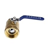 B Blesiya エアー　ホース　パイプ　≤1.6Mpa　水門　ブレーキ　ボールバルブ　配管　部品　真ちゅう製　全４タイプ　 - ２インチ