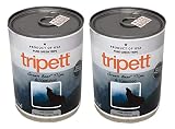 ペットカインド トライペット TRIPETT グリーンビーフトライプ＆ベニソン(鹿肉) 340g缶×２個セット PETKIND