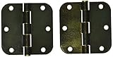 National Mfg.N821579Round Corner Residential Door Hinge-3.5" SBT 5/8RC HINGE (並行輸入品)