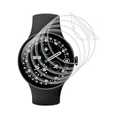 【5枚セット】 対応 Google Pixel Watch 4 41mm フィルム 5枚 柔らかい TPU素材 衝撃吸収 用 Pixel Watch 4 41mm 保護フィルム 3D曲面 カバー 用 ピクセルwatch4 液晶保護フィルム 24時間自動修復技術 キズ防止 耐衝撃 飛散防止 全面保護 高感度タッチ 気泡ゼロ 高透過率 自動吸着 貼り付け簡単