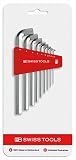 PB SWISS TOOLS(PBスイスツールズ):ショートヘッド六角棒レンチセット 2210H-10CN