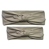 (キッズ　ハウス)KIDS HOUSE 親子ヘアバンド ウサギ耳 2本セット (ライトグレー)