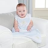 Baby Aspen Sweet Snuggles Muslin Wearable Blanket, Blue by Baby Aspen [並行輸入品]