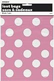 Hot Pink Dots Loot Bags - by PARTY PACKS