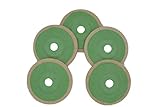 フェルトバフ 100mm ディスク グラインダー 研磨 交換 消耗品 (01 5個セット)