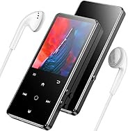 MP3プレーヤー32GB内蔵容量Bluetooth4.2対応2.4インチHD大画面音楽プレーヤー 超 録音FMラジオ最大128GBまで拡張可能合金製多機能