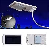 スーパーブライト太陽光発電 24 LED ストリートライトガーデンヤード灯 - セキュリティのウォールランプ制御
