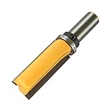 Baoblaze ストレート　フルート　フラッシュ　トリムルータ　木製ビットカッター　トップベアリング　1/2 * 3/4 * 50mm