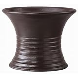 タイ製陶器鉢 Cha-Cha ドラム 40cm 植木鉢