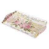 ガーデンローズトレー 持ち手付き 38×24cm CJF-3824GD