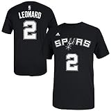 Kawhi Leonard San Antonio Spurs # 2 NBA Youth Gametime Player Tシャツ ブラック