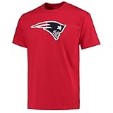新しいEngland Patriots Youth PrimaryロゴパフォーマンスTシャツレッド レッド