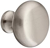 Successiコレクション1 – 1 / 4 in。つや消しニッケルキャビネットノブ( a819-bn )