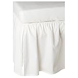 IKEA(イケア) LEN ベビーベッドスカート, ホワイト (00295912)