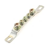 zspowertech 端子台　銅ターミナルブロック　コネクタ　ねじ端子台　　銅トーン　5ポジション 2x15