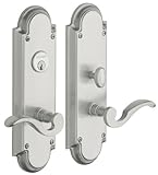 Baldwin 6951。EntrスタンフォードSingle円柱ほぞ穴Handlesetトリムセット、 10.8 x 3 x 3.38 6951102ENTR 1