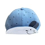 Yeefant 2018 新発売 超人気！ かわいいウサギ 笑顔 赤ちゃん ベースボールキャップ 男の子 女の子 UVカット 日焼け止め 子供 1−2歳 サンハット おしゃれ ベビー キッズ 帽子 野