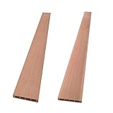 ウッドデッキ 人工木材 人工木 部材 樹脂 ウッドデッキ 木目調床材W-B210 150×25×2000mm【W-B210】【2色選択可】 (ナチュラル・12本セット)