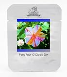 家宝ペルー花の種子のマーベル、プロフェッショナルパック、20種子/パック、ユニークフォーオクロック花 - 色ストライプ花