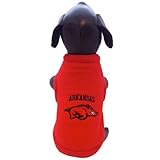 NCAA Arkansas Razorbacks Polar Fleece犬スウェットシャツ L