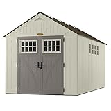 Tremont 16 ft。3 – 1 / 4インチx 8 ft。4 – 1 / 2 in。樹脂ストレージShed with Windows