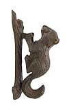 素朴なリス鋳鉄ドアノッカーNature