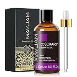 MAYJAM エッセンシャルオイル ローズマリー アロマオイル 30ml 精油 天然100% マッサージオイル アロマ ディフューザー／加湿器用 芳香用 プレゼント