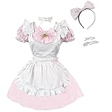 [FULINE] メイド服 コンカフェ ハロウィン 大きいサイズ メイド仮装 メイドコスチューム 猫爪 ネコ嬢 メンズ 女装 半袖 ショート丈 喫茶店 こすぷれ イベント パーティー 学園祭 撮影 配信 ネイビー 2XL