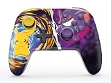 PowerA 強化ワイヤレスコントローラー Nintendo Switch/Switch 2 / Switch Lite/OLEDモデル - ピカチュウvs. Gengar - ゲームパッド、ゲームコントローラー、公式ライセンス商品。